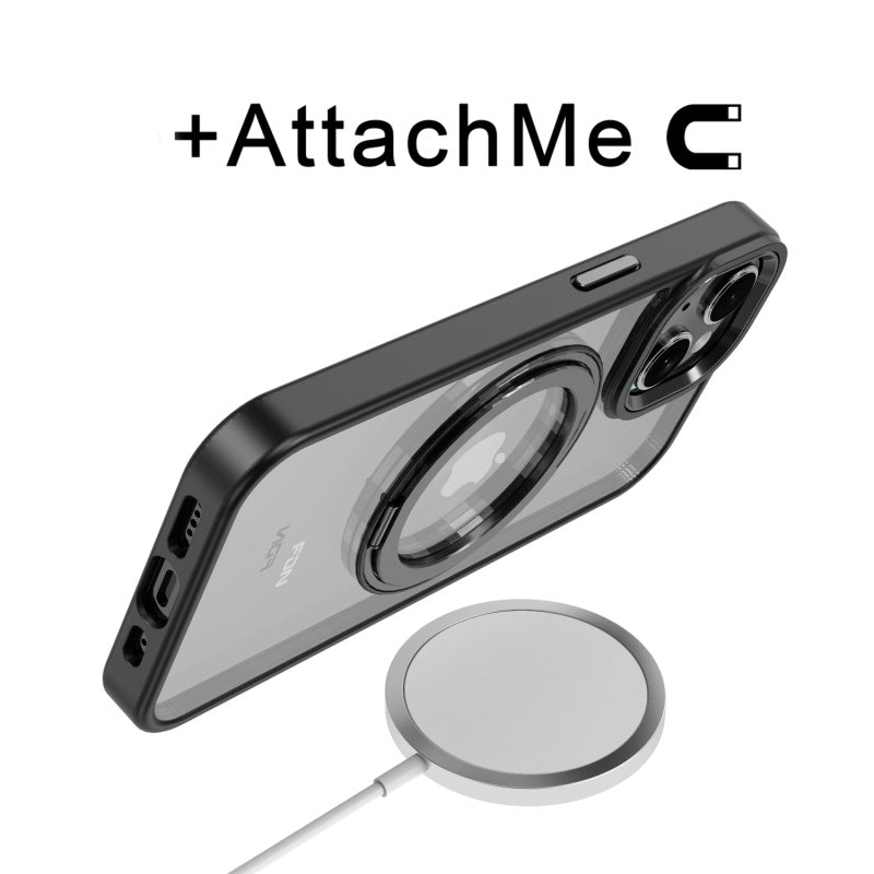 FDN RingRound 360° Kickstand Case w/ MagSafe for Apple iPhone 16e / 14 / 13iPhone 13