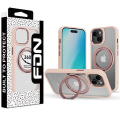 FDN RingRound 360° Kickstand Case w/ MagSafe for Apple iPhone 16e / 14 / 13iPhone 13