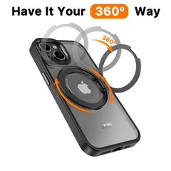 FDN RingRound 360° Kickstand Case w/ MagSafe for Apple iPhone 16e / 14 / 13iPhone 13