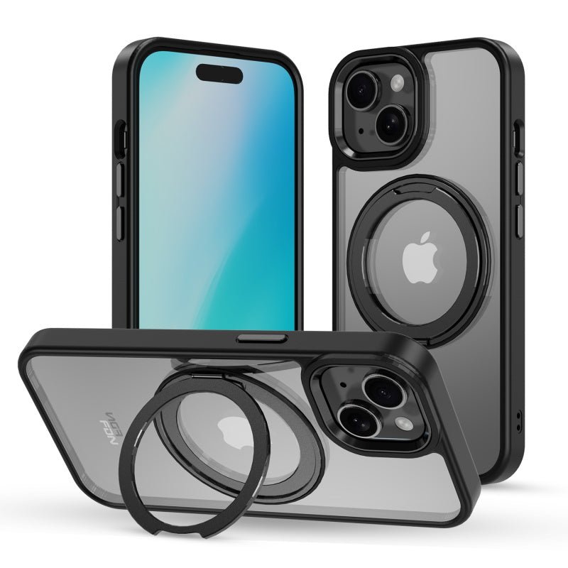 FDN RingRound 360° Kickstand Case w/ MagSafe for Apple iPhone 16e / 14 / 13iPhone 13