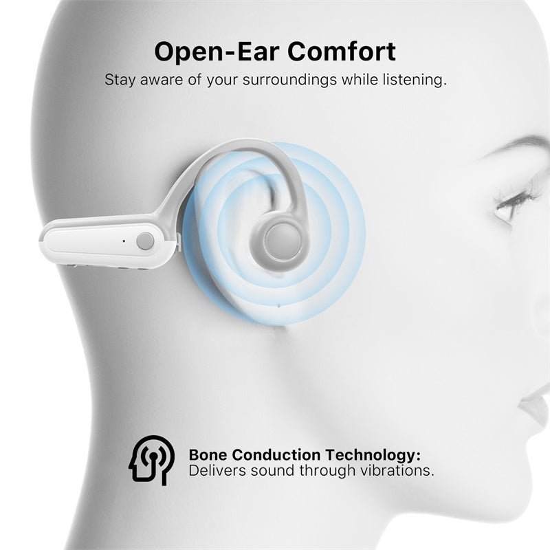 FDN SonicPulse Open - Ear Bone Conduction HeadphonesFDN