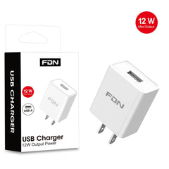 FDN USB Charger (12W) - WhiteMyBat Pro