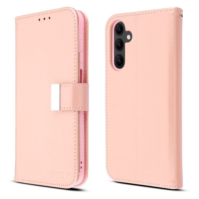 FDN Wallet Folio Case for Samsung Galaxy A15 5G - Rose GoldMyBat Pro