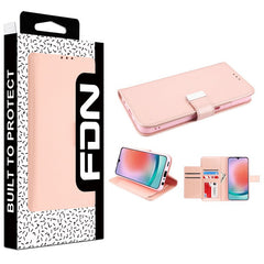 FDN Wallet Folio Case for Samsung Galaxy A15 5G - Rose GoldMyBat Pro