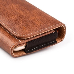 LUXMO Large Horizontal Universal Pouch - Brown