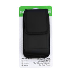 LUXMO Large Vertical Universal Nylon Pouch - Black (Retail Packaging)MyBat Pro