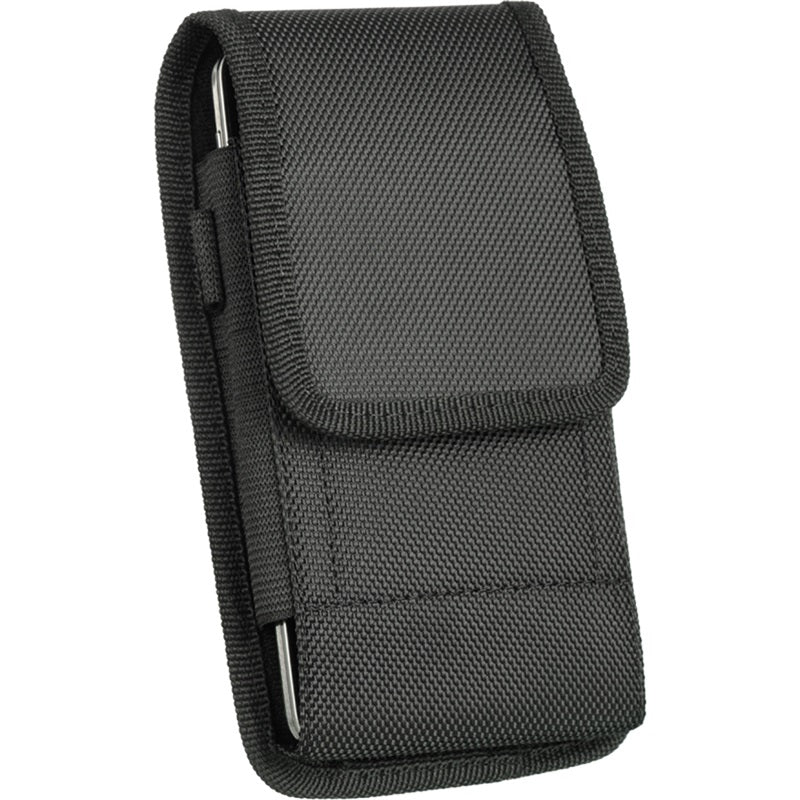 LUXMO Large Vertical Universal Nylon Pouch - Black (Retail Packaging)MyBat Pro