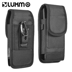 LUXMO Large Vertical Universal Nylon Pouch w/ Dual Card Slots - BlackMyBat Pro