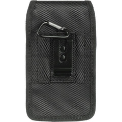 LUXMO Medium Vertical Universal Nylon Pouch - Black