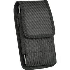 LUXMO Medium Vertical Universal Nylon Pouch - Black
