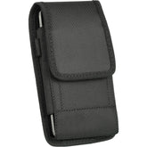 LUXMO Medium Vertical Universal Nylon Pouch - Black (Retail Packaging)MyBat Pro