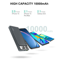 MyBat 10000mAh Power Delivery Power Bank (18W) for - BlackMyBat Pro