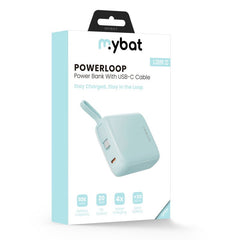 MyBat 10,000mAh PowerLoop Power Bank with USB - C CableMyBat
