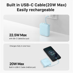 MyBat 10,000mAh PowerLoop Power Bank with USB - C CableMyBat