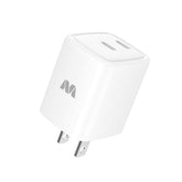 MyBat 35W GaN Dual USB - C Charger - WhiteMyBat Pro