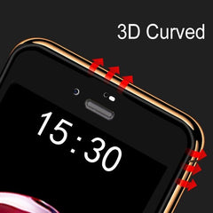 MyBat 3D Curved Edge Full Coverage Tempered Glass Screen Protector (Cellular Dust Prevention For Receiver) for Apple iPhone 8 Plus/7 Plus - BlackMyBat Pro