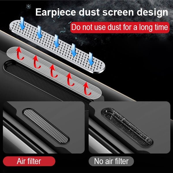 MyBat 3D Curved Edge Full Coverage Tempered Glass Screen Protector (Cellular Dust Prevention For Receiver) for Apple iPhone 8 Plus/7 Plus - BlackMyBat Pro