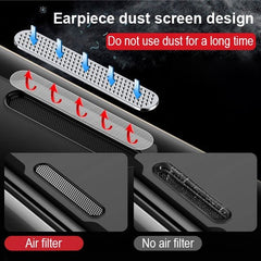 MyBat 3D Curved Edge Full Coverage Tempered Glass Screen Protector (Cellular Dust Prevention For Receiver) for Apple iPhone 8 Plus/7 Plus - BlackMyBat Pro