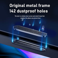 MyBat 3D Curved Edge Full Coverage Tempered Glass Screen Protector (Cellular Dust Prevention For Receiver) for Apple iPhone 8 Plus/7 Plus - BlackMyBat Pro