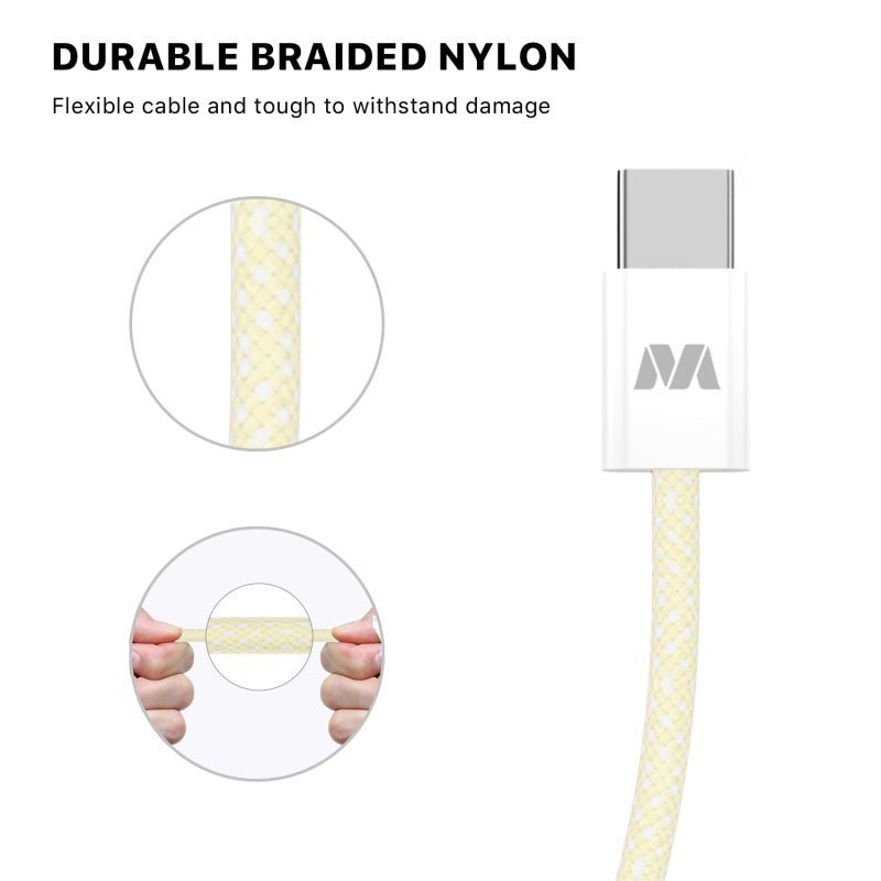 MyBat 3FT Braided USB - C to USB - C Charging CableMyBat