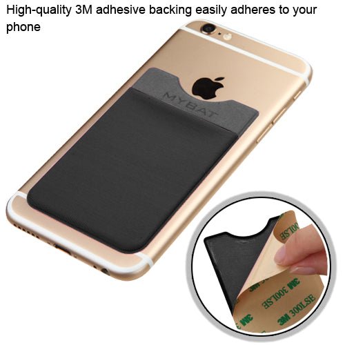 MyBat Adhesive Card Pouch - BlackMyBat Pro