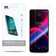 MyBat Airium Tempered Glass Screen Protector (2.5D) for T - mobile Revvl 4+ / TCL Revvl 4+ - ClearMyBat Pro