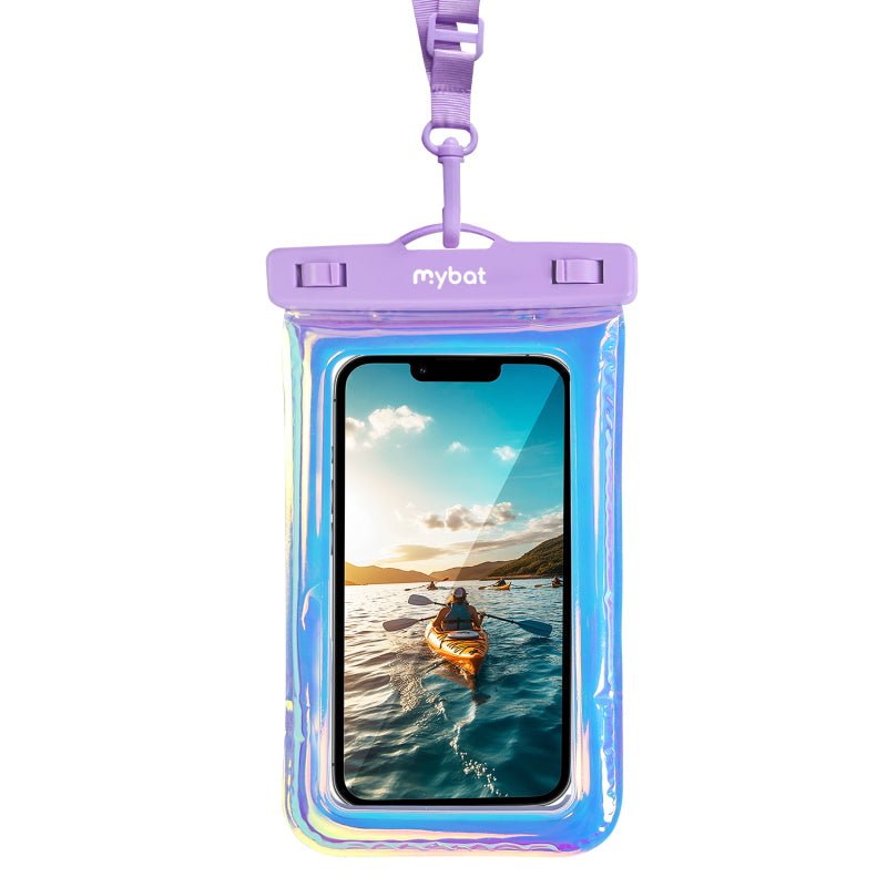 MyBat AquaLock Universal Floating Waterproof Pouch - Iridescent PurpleMyBat Pro