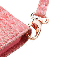 MyBat Crocodile - EmbossedMyJacket Wallet for Apple iPhone XS Max - Pink