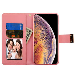 MyBat Crocodile - EmbossedMyJacket Wallet for Apple iPhone XS Max - Pink