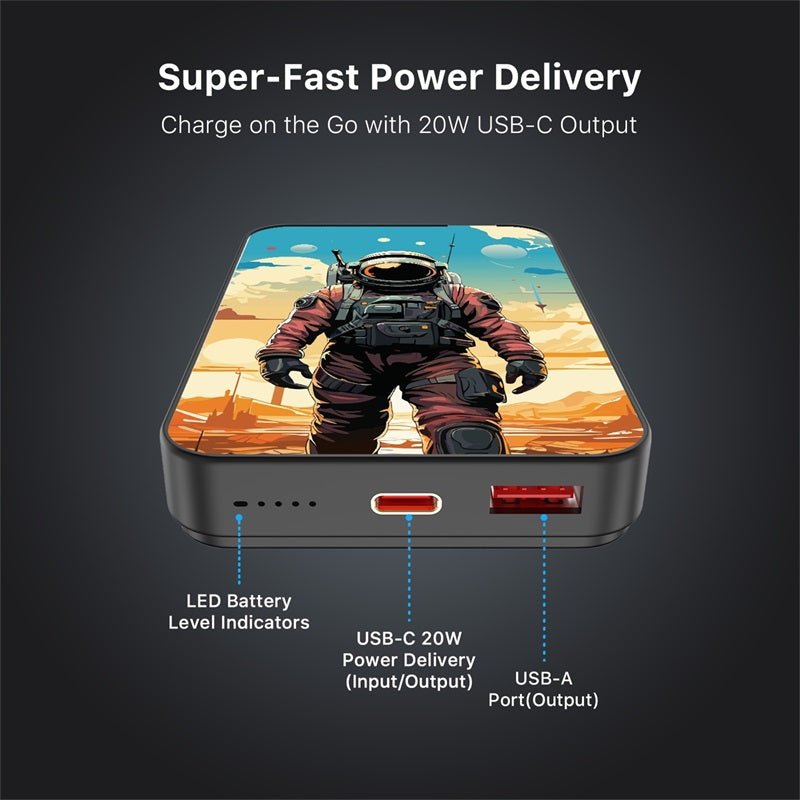 MyBat Design Lab 10000mAh Magnetic Wireless Power BankMybat Pro