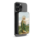 MyBat Design Lab 10000mAh Magnetic Wireless Power Bank - Black - Saint Judas