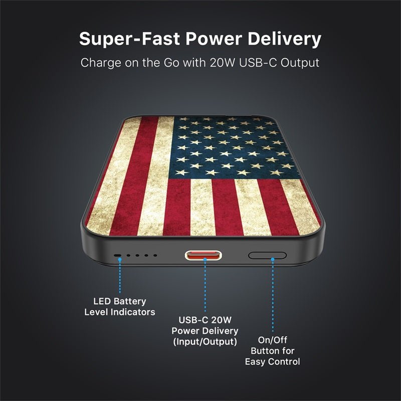 MyBat Design Lab 5000mAh Magnetic Wireless Power BankMybat Pro