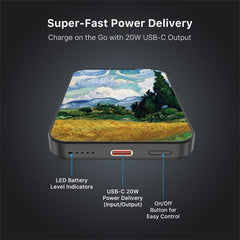 MyBat Design Lab 5000mAh Magnetic Wireless Power BankMyBatPro