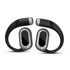 MyBat Design Lab Open - Ear Earbuds XL – White / Black RhinestoneMyBat Pro