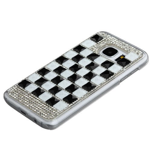 MyBat Desire Back Protector Cover for Samsung G930 (Galaxy S7) - Black / WhiteMyBat Pro