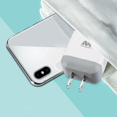 MyBat Dual USB Travel Charger Adapter(2.1A) - WhiteMyBat Pro