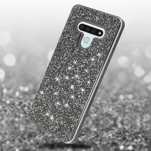 MyBat Encrusted Rhinestones Hybrid Case for Lg Stylo 6Stylo 6