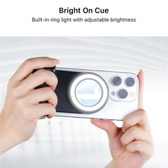 MyBat FlashBack MagSafe Ring Light + Shutter Grip - BlackMyBat Pro