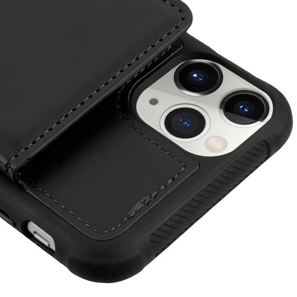 MyBat Flip Wallet Executive Protector Cover(TPU Case with Snap Fasteners) for Apple iPhone 11 ProiPhone 11 Pro