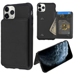 MyBat Flip Wallet Executive Protector Cover(TPU Case with Snap Fasteners) for Apple iPhone 11 ProiPhone 11 Pro