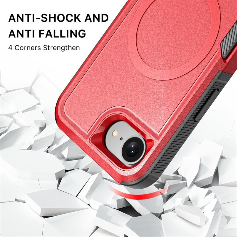 MyBat Fortress Series for Apple iPhone 16e - RedMyBat Pro
