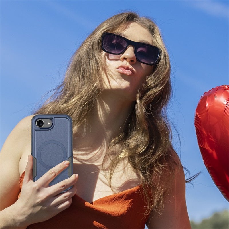 MyBat Fortress Series for Apple iPhone 16e - RedMyBat Pro