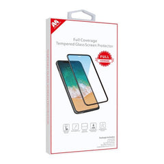 MyBat Full Coverage Tempered Glass Screen Protector for Apple iPhone 8/7/iPhone SE (2022) / SE (2020) - BlackMyBat Pro