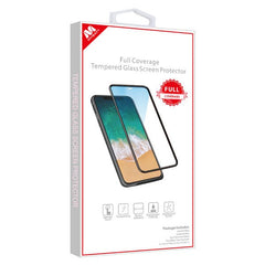 MyBat Full Coverage Tempered Glass Screen Protector for Coolpad 3705A (Legacy) - BlackMyBat Pro