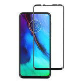 MyBat Full Coverage Tempered Glass Screen Protector for Motorola Moto G Stylus / Moto G Power - BlackMyBat Pro