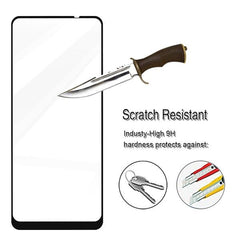 MyBat Full Coverage Tempered Glass Screen Protector for Samsung Galaxy A21 - BlackMyBat Pro