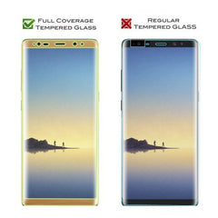 MyBat Full Coverage Tempered Glass Screen Protector for Samsung Galaxy Note 8 - GoldMyBat Pro