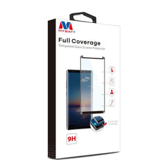 MyBat Full Coverage Tempered Glass Screen Protector for Samsung Galaxy Note 9 - BlackMyBat Pro