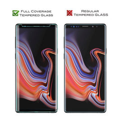 MyBat Full Coverage Tempered Glass Screen Protector for Samsung Galaxy Note 9 - BlackMyBat Pro