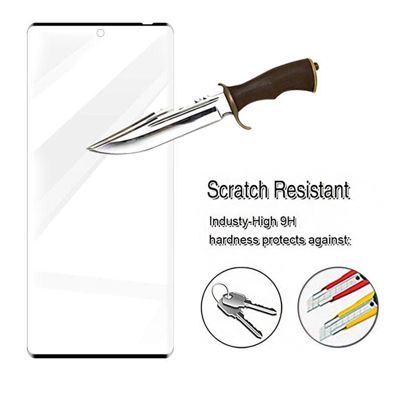 MyBat Full Coverage Tempered Glass Screen Protector forTCL 20 Pro 5G - BlackMyBat Pro